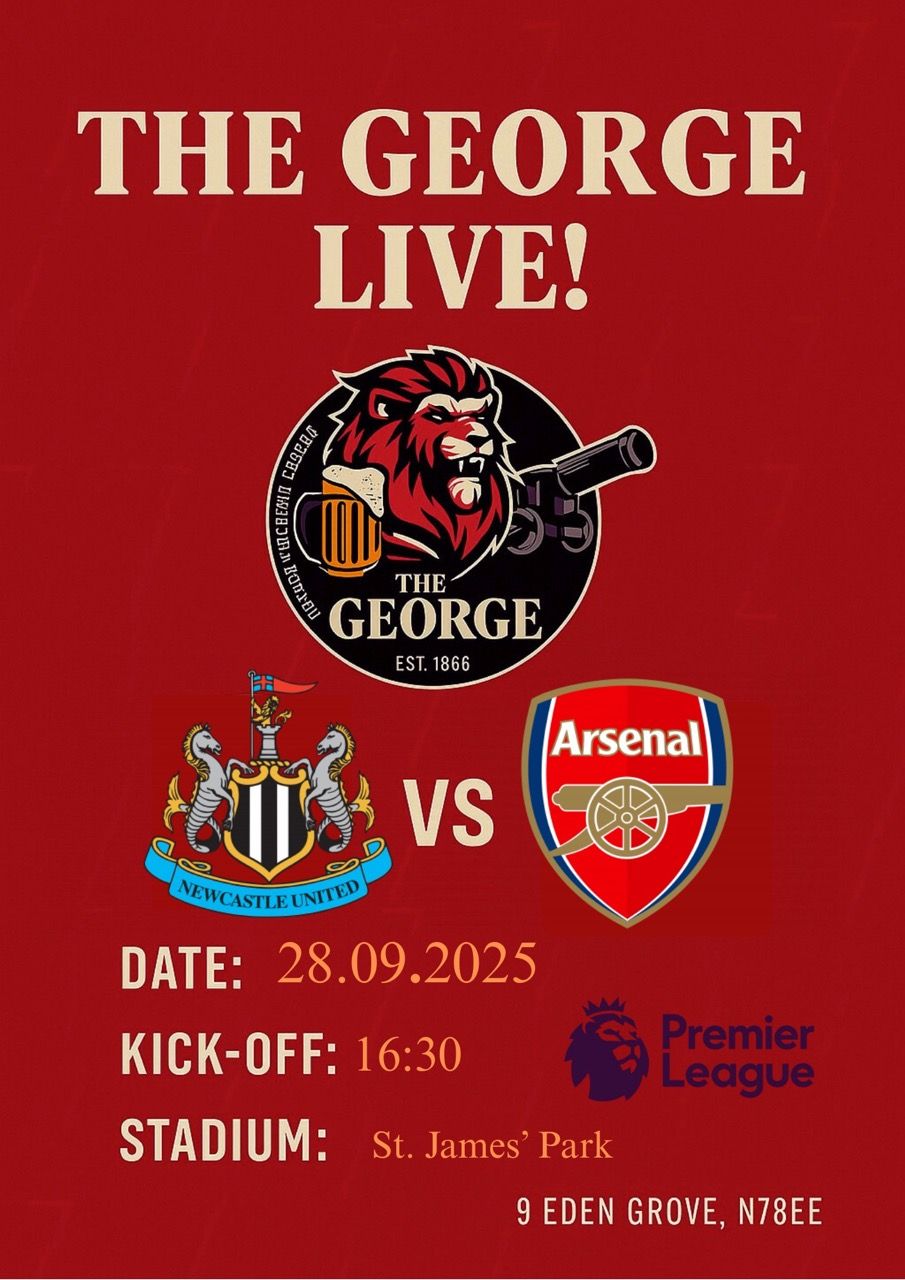 Newcastle United v Arsenal Live Screening
